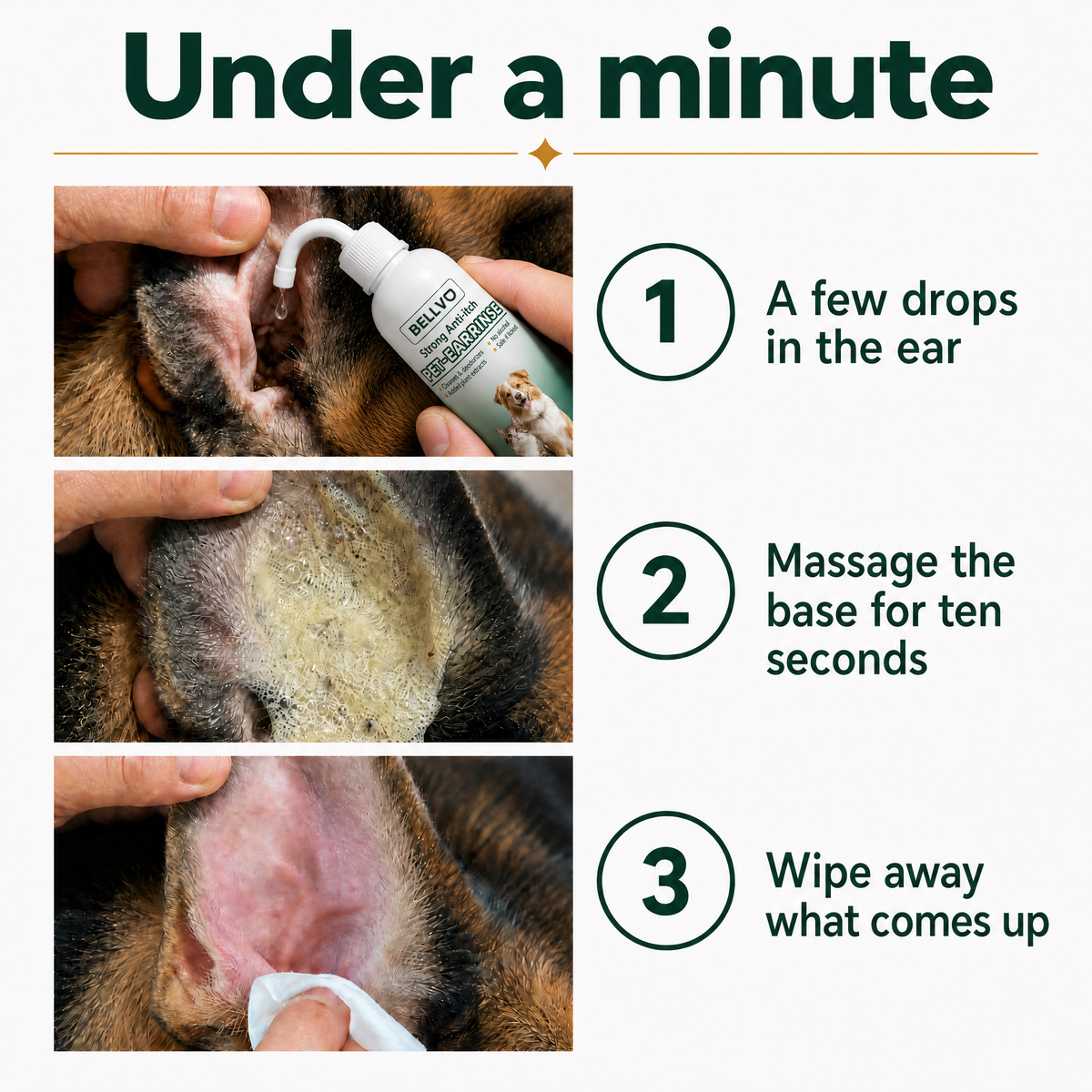 Ear Cleaner for Dogs & Cats.