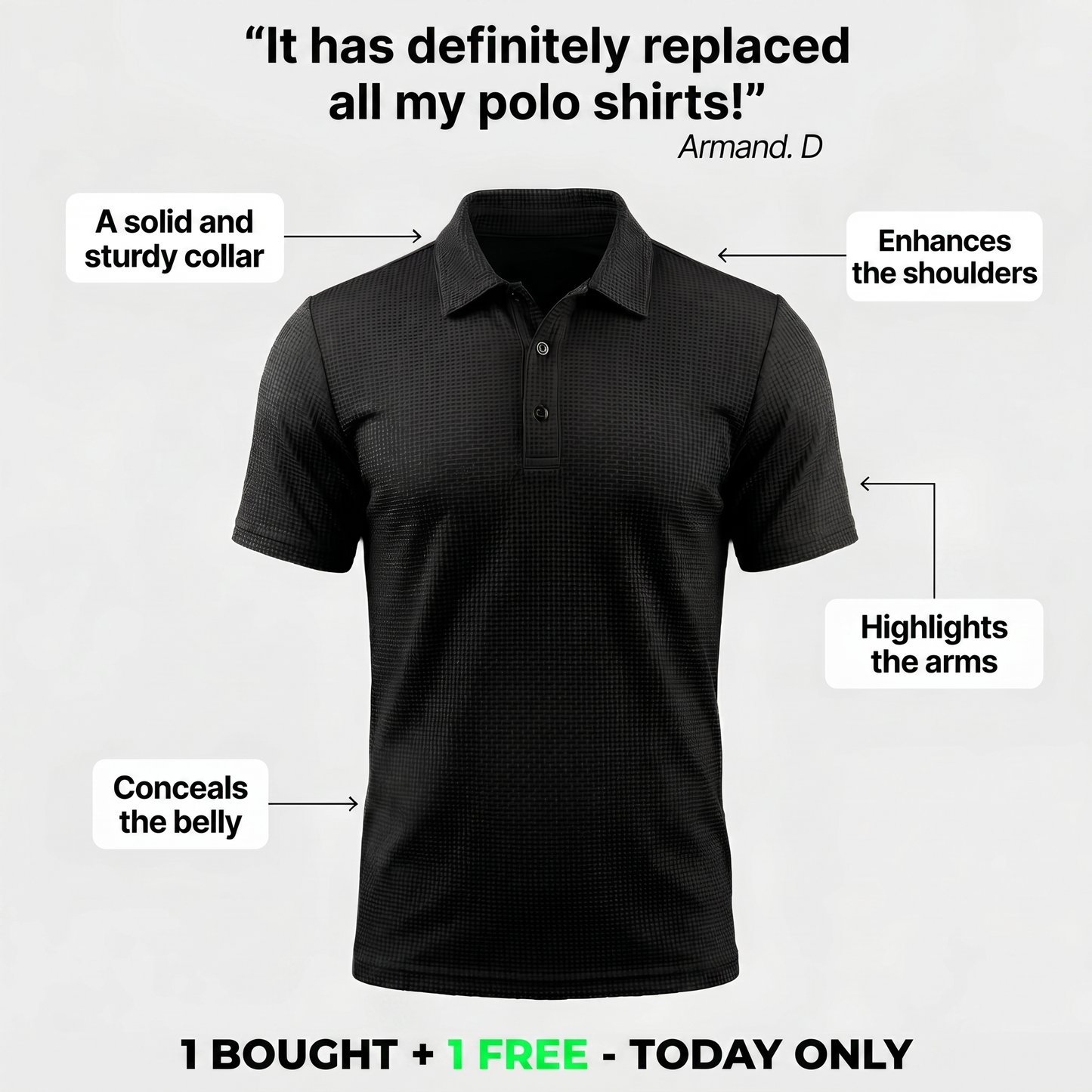 Nivafit™ - Ultra-comfortable Polo Shirt