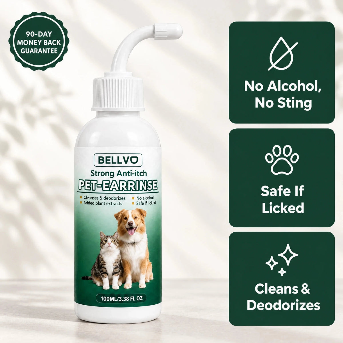 Ear Cleaner for Dogs & Cats.
